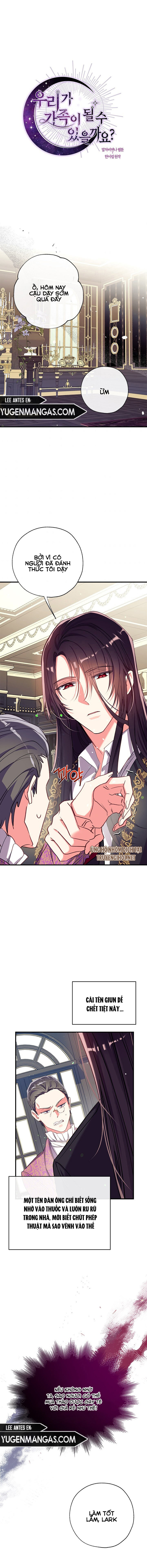 chúng ta có thể trở thành gia đình được không? chapter 30 1