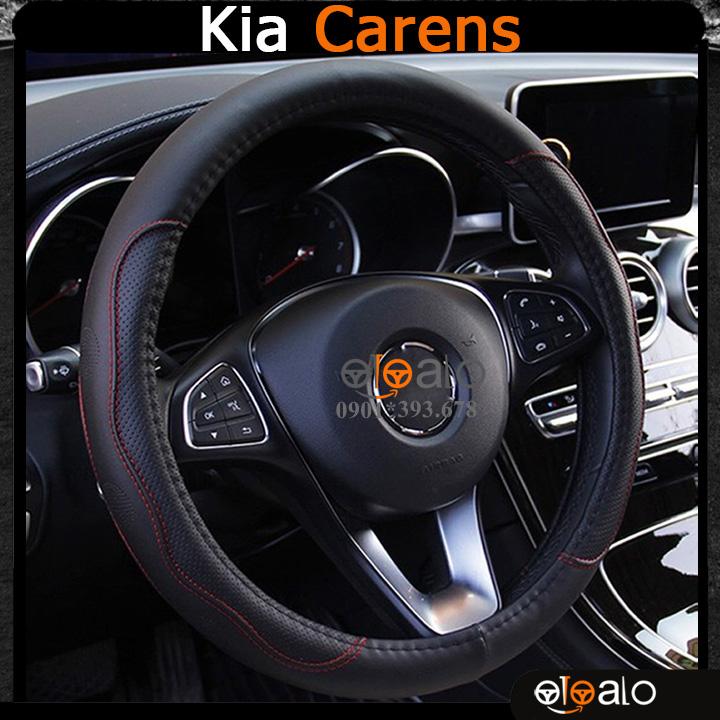 Bọc vô lăng volang xe Jaguar XJ da PU cao cấp BVLDCD - OTOALO