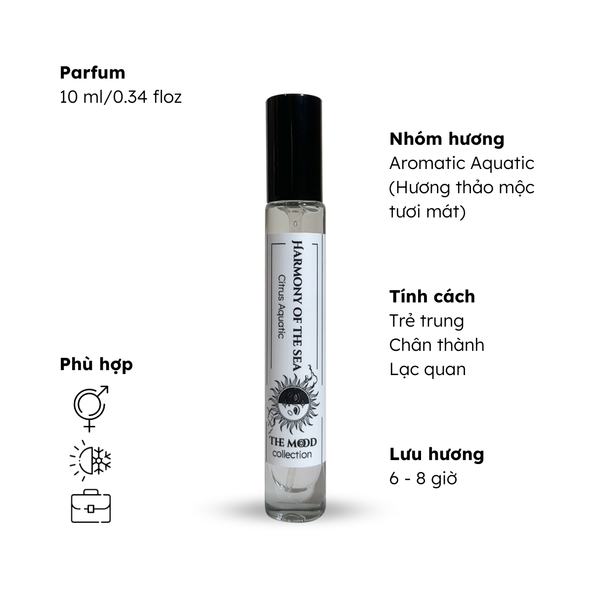 Nước hoa nữ Morra No.24 nguyên liệu nhập Pháp hương thảo mộc tươi mát hương thơm trẻ trung, lưu hương thơm lâu - dạng xit 10ml