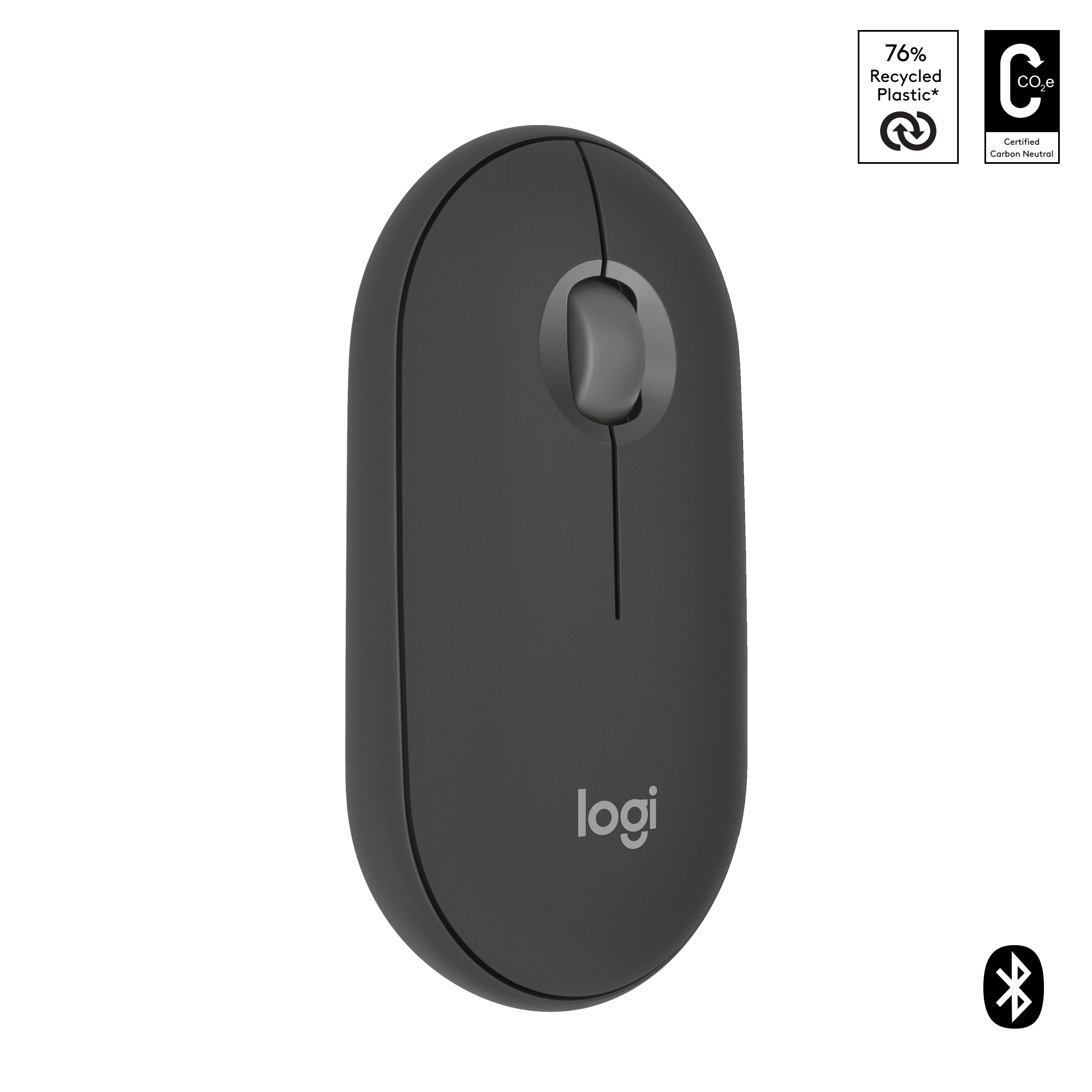 Chuột Bluetooth Logitech Pebble Mouse 2 M350s - Hàng chính hãng