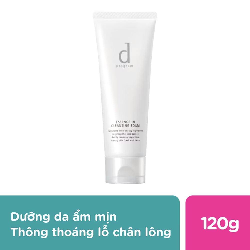 Sữa Rửa Mặt Tạo Bọt D Program Essence In Cleansing Foam Dưỡng Da 120g