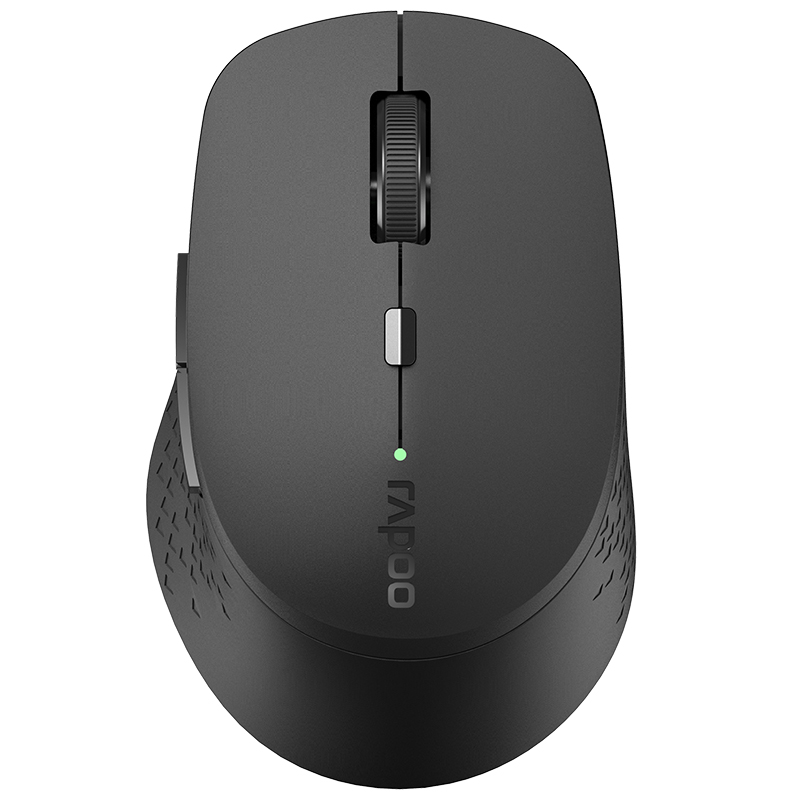 Chuột Sạc Qi Không Dây Đa Kết Nối Rapoo M300W Wireless Charging Qi Mouse - Hàng chính hãng