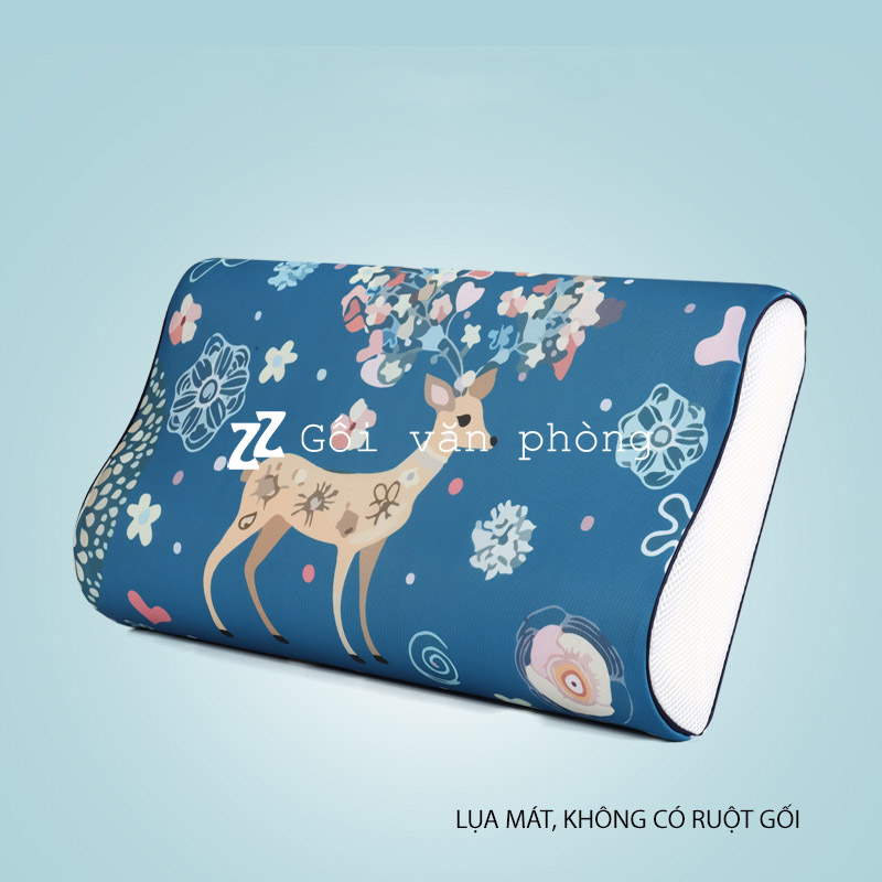 Vỏ gối cao su non size 60x40cm cao cấp