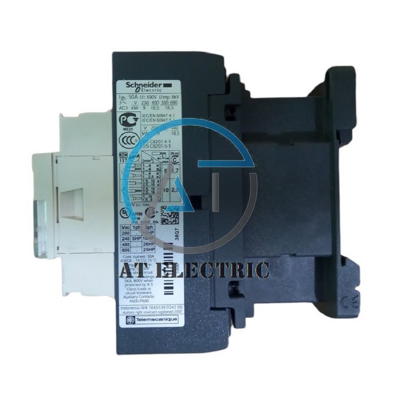 Khởi Động Từ / Contactor Schneider LC1D38Q7 380V | Hàng Chính Hãng