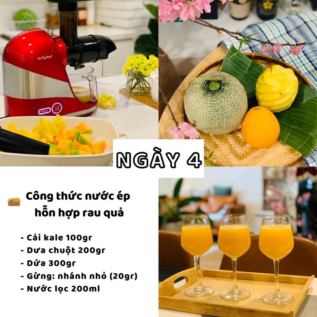 Máy Ép Chậm Đa Năng- Dung Tích 800ml Cho 5 Người, Ép Nước Hoa Quả Rau Củ - Hàng Chính Hãng