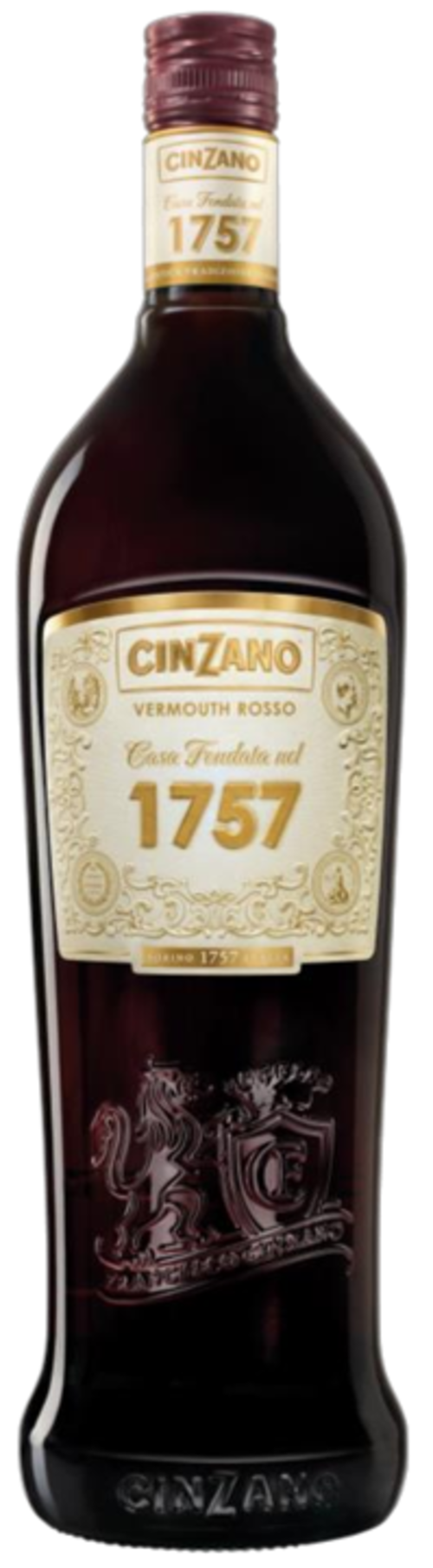 Rượu Cinzano Vermouth Rosso 1757 16% 1x1L