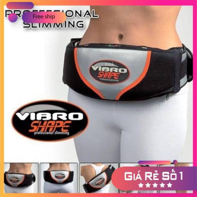 Đai bụng Massage rung mạnh Vibro Shape