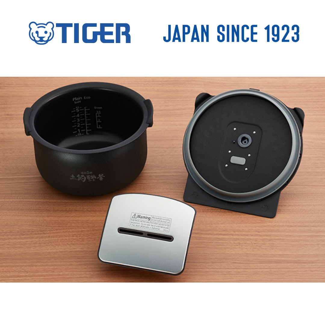 Nồi Cơm Điện Tử Cao Tần Tiger JPK-W10W 1 lít - Hàng chính hãng