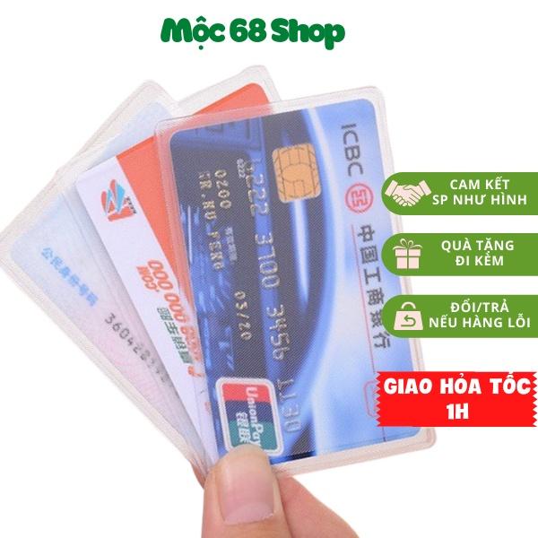 5 Vỏ Bọc bảo vệ thẻ căn cước, thẻ sinh viên, bằng lái xe, thẻ nhân viên,thẻ ATM,...