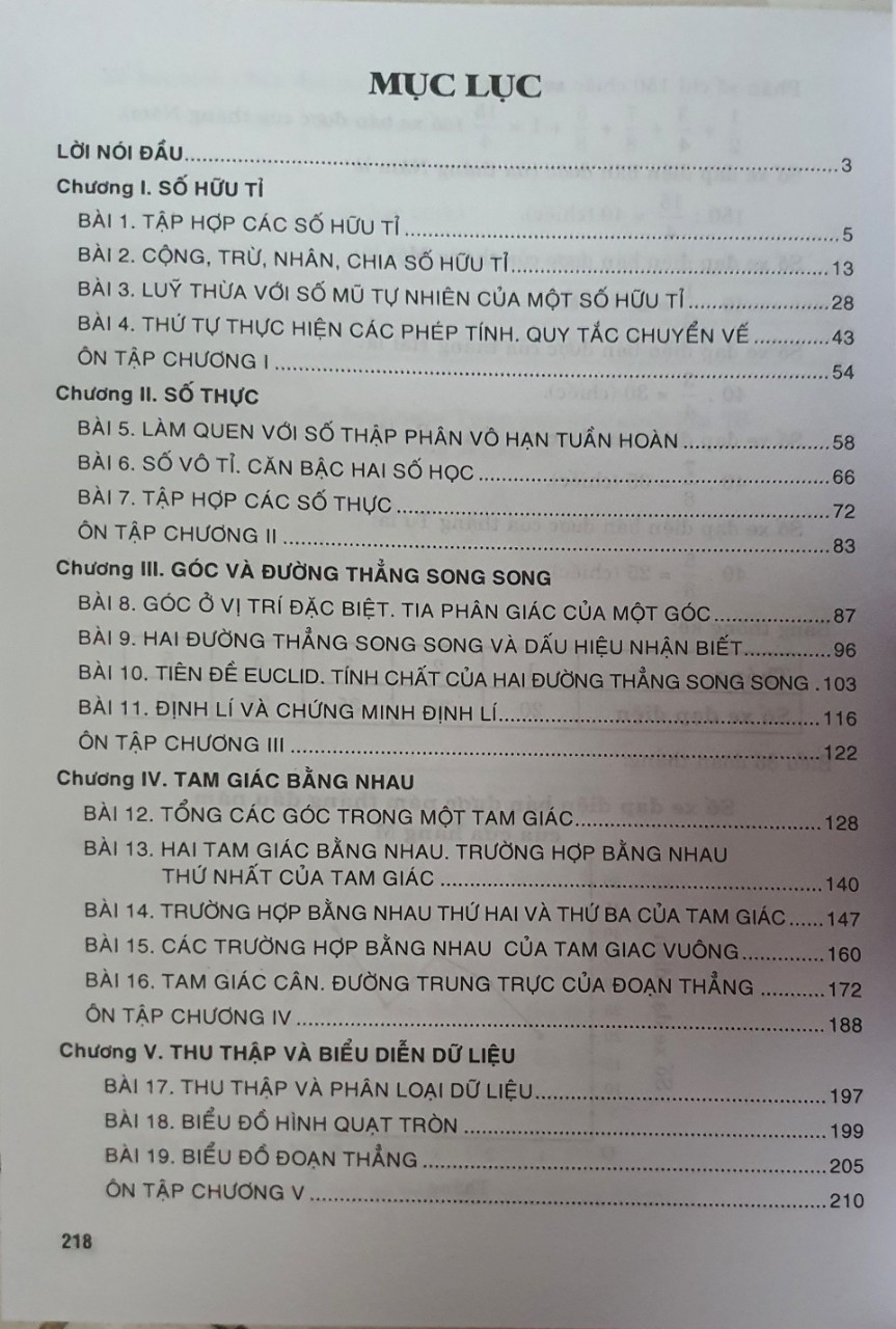 Định Hướng Phát Triển Năng Lực Toán Lớp 7