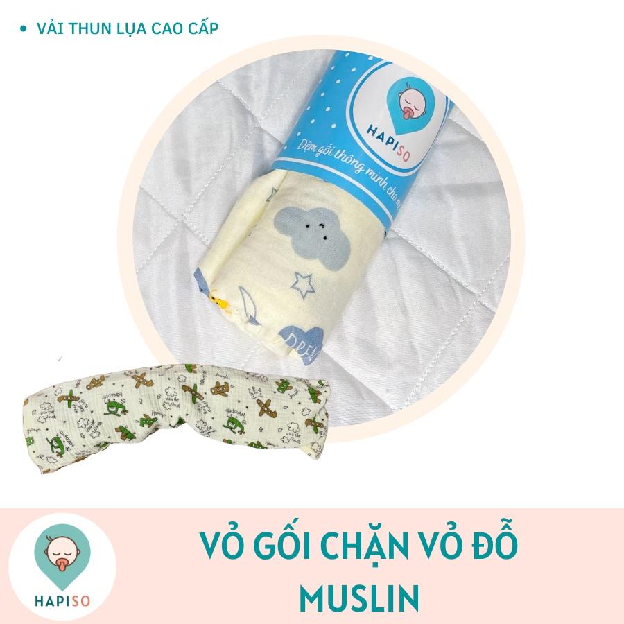 Vỏ Gối Chặn Vỏ Đỗ Muslin Hapiso