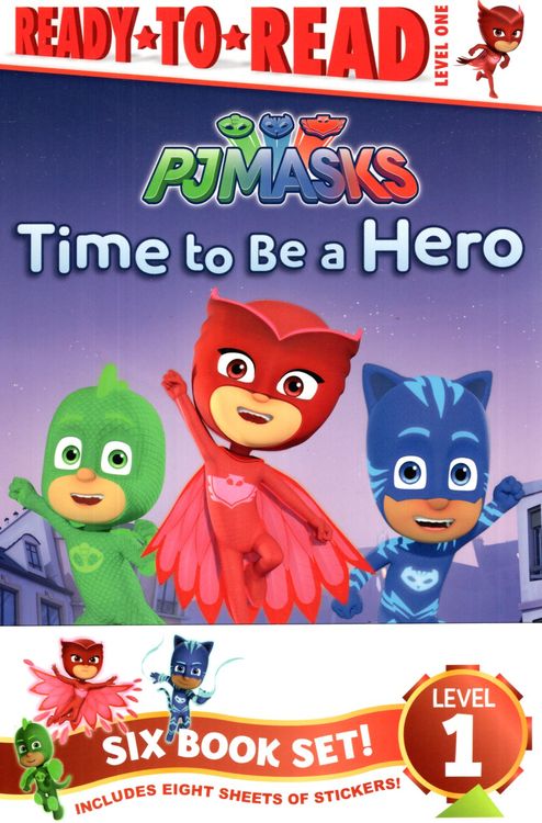 Ready To Read - Level 1: Pj Masks Value Pack (6 Book Set)