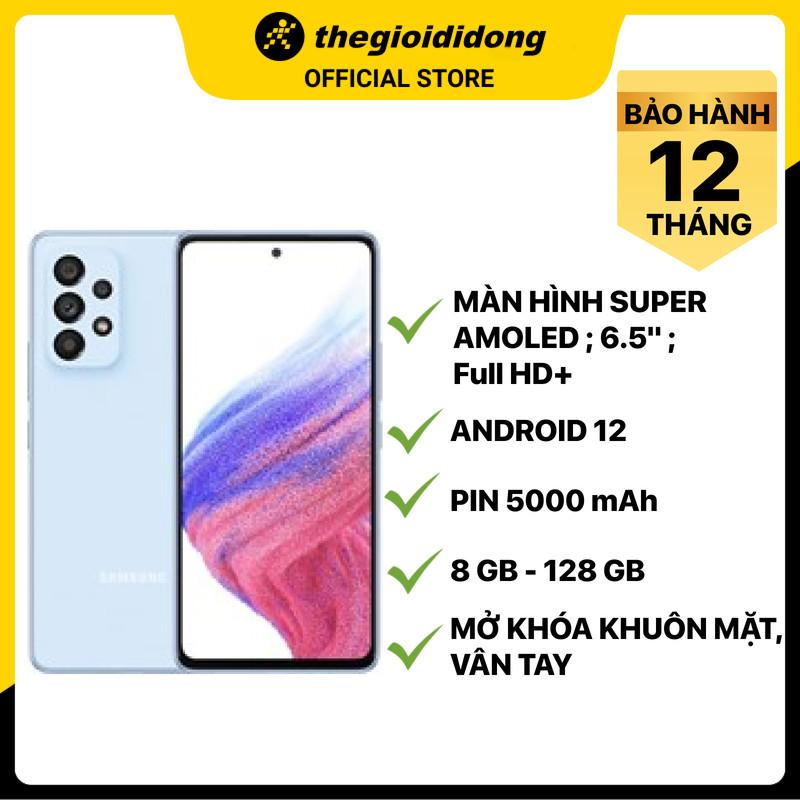 Điện thoại Samsung Galaxy A53 (5G) A536 (8 GB/128 GB)- Hàng chính hãng