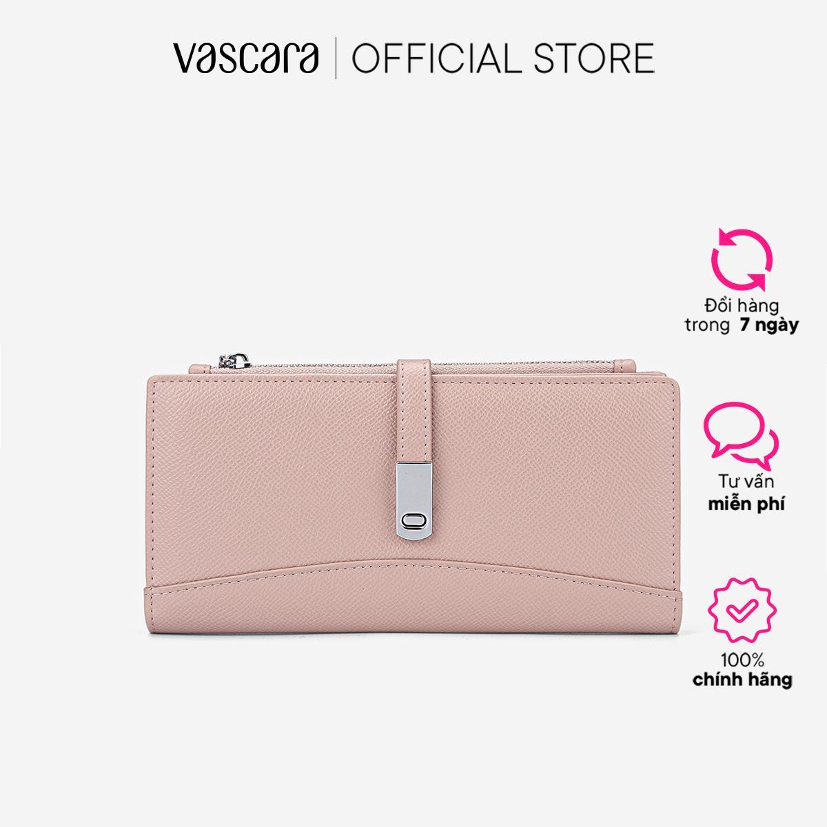 Vascara Ví Cầm Tay Nhấn Khóa Gài Trang Trí - WAL 0321