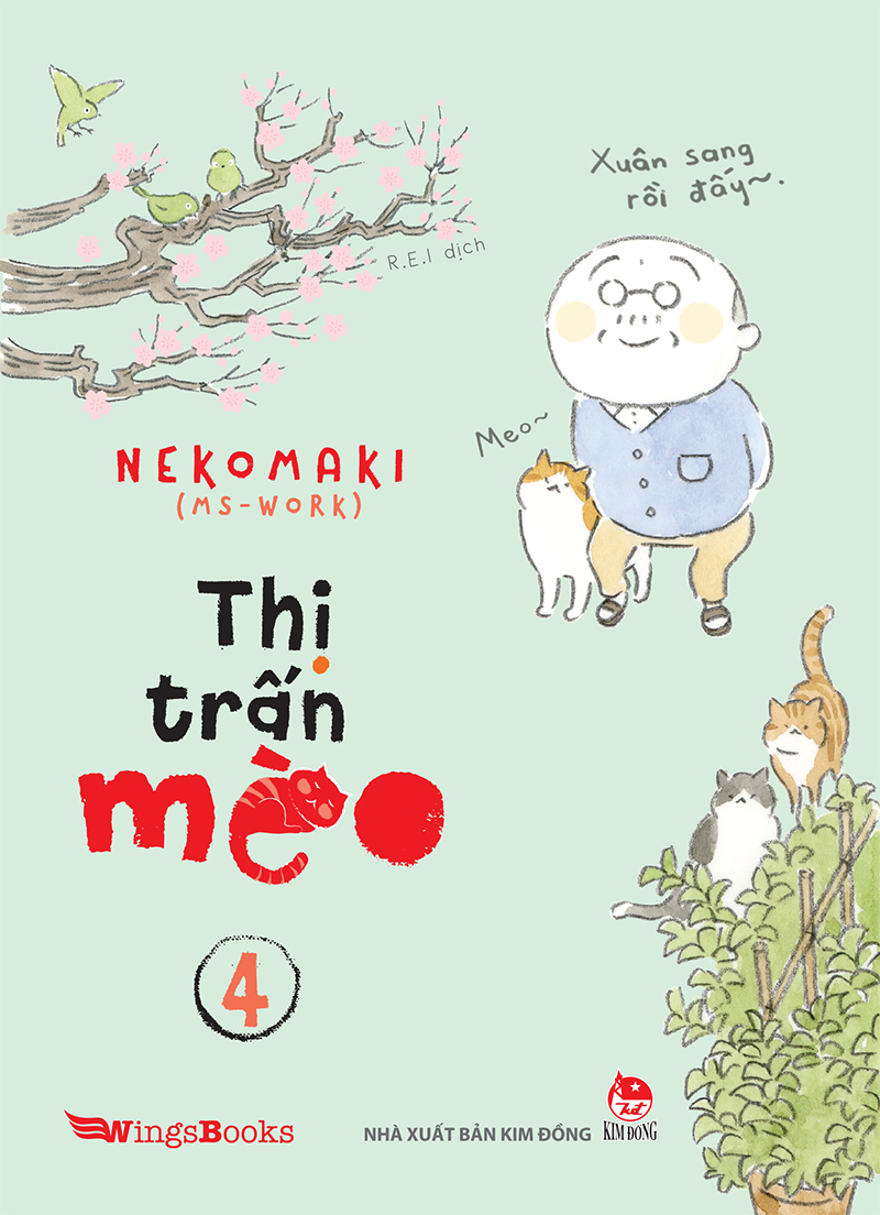 Truyện tranh - Thị Trấn Mèo Tập 1, 2 , 3, 4 , 4 .... (Có postcard)