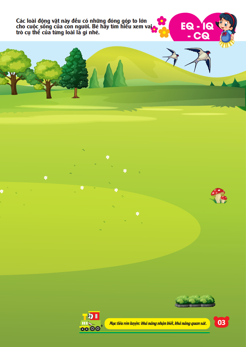 Bóc Dán Hình Thông Minh IQ-EQ-CQ - 150 Miếng Dán Hình Thông Minh - Động Vật _MT