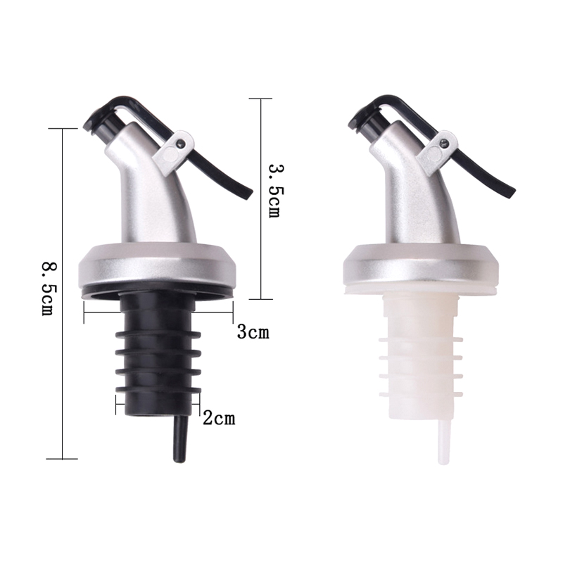 Bộ 2 đầu nắp chai lọ đựng gia vị bằng nhựa ABS