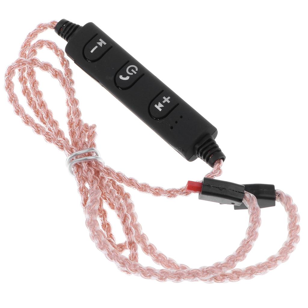 Wireless Bluetooth Headphone Cable Upgrade Neckband Headset Cable with Remote for ATH-IM50 IM70 IM01 IM02 IM03 IM04 TH1121