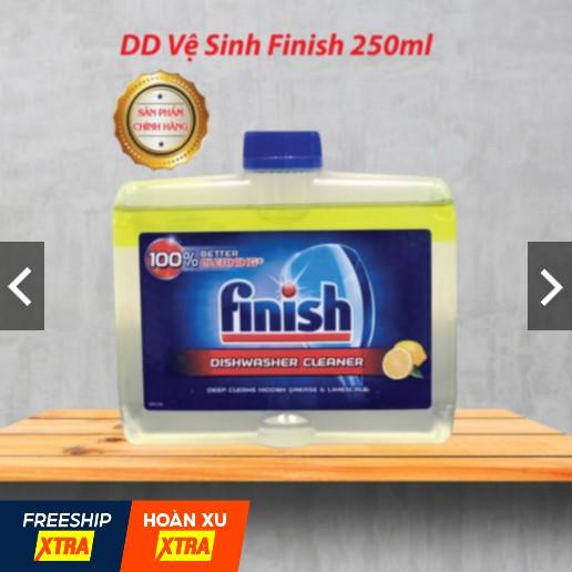 Nước vệ sinh máy rửa bát Finish 250ml - Hương chanh