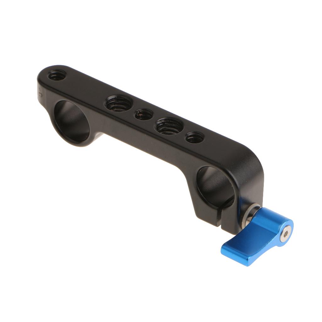 Dual 15mm Rod Clamp Rail Block For 15mm Rod Rail Support System1/4"  3/8"