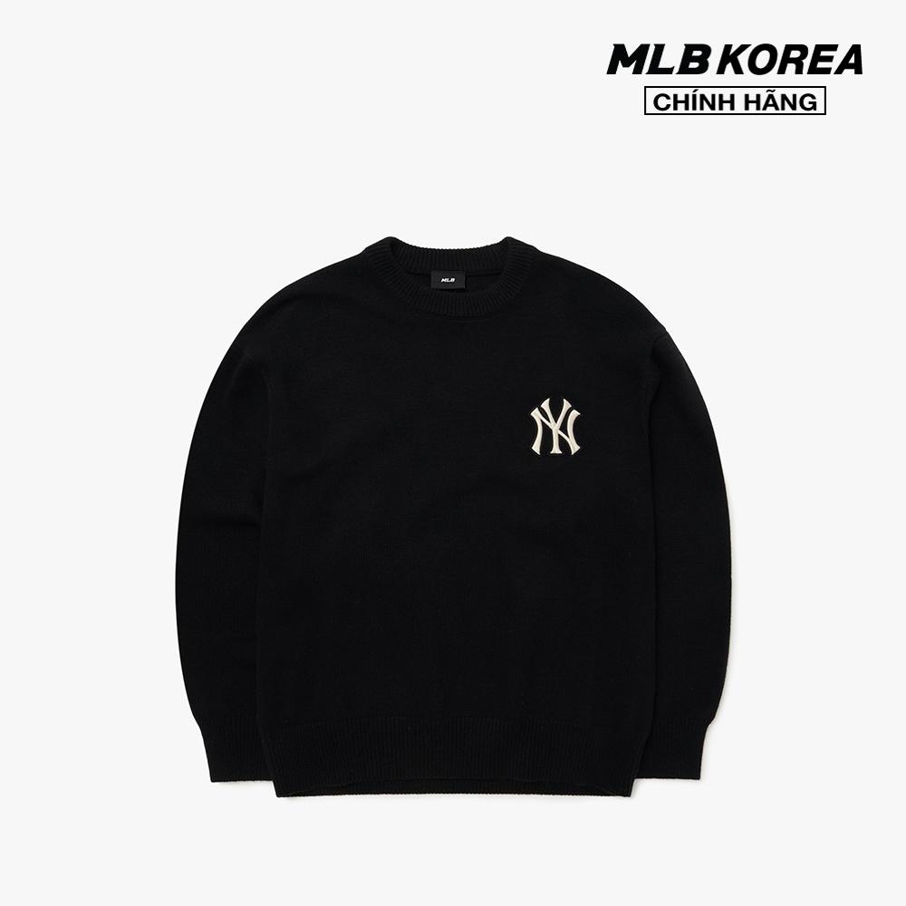 MLB - Áo sweater phom suông tay dài Basic Big Logo Overfit 3AKPB0126-50BKS