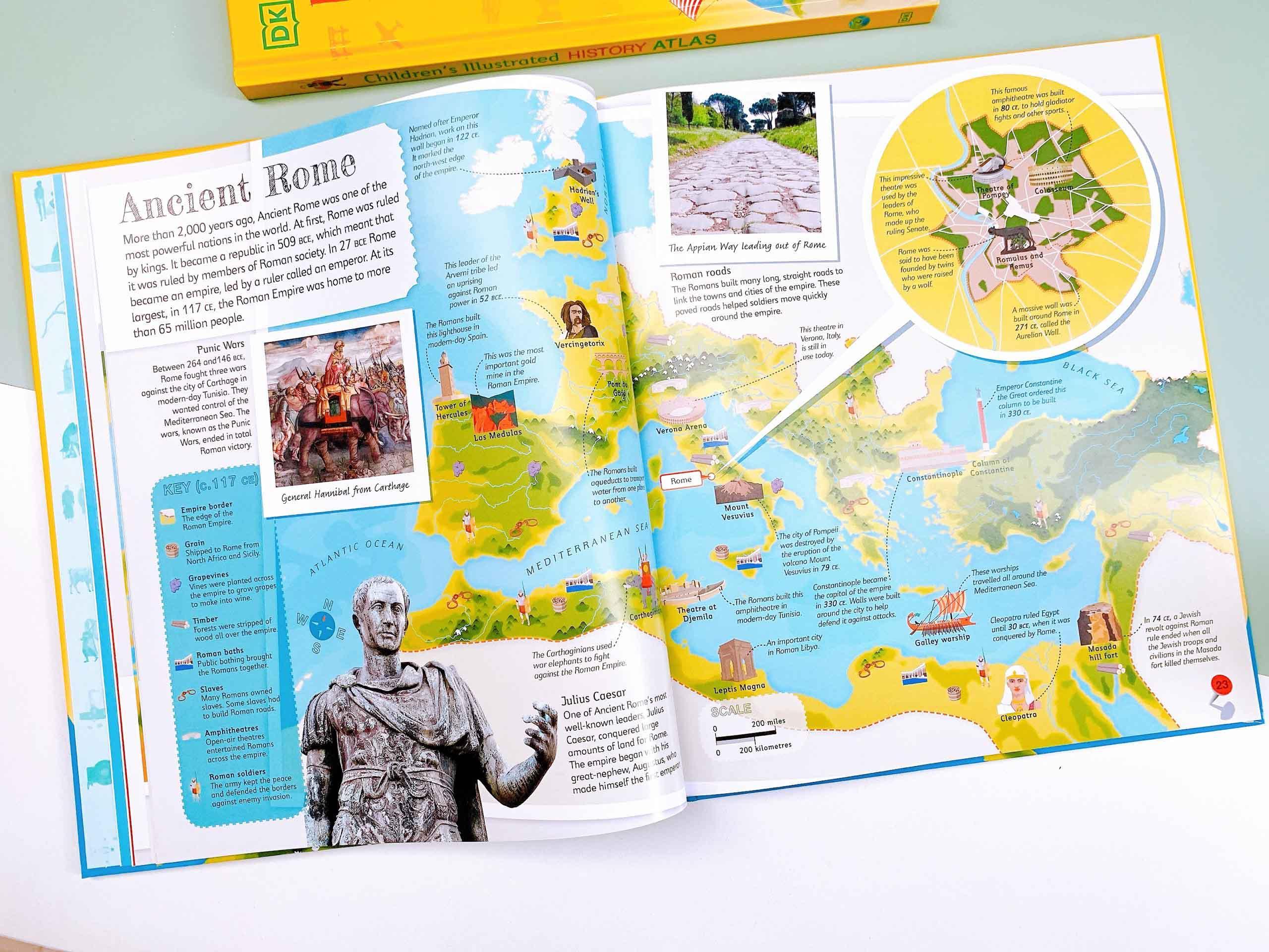 Children's Illustrated History Atlas