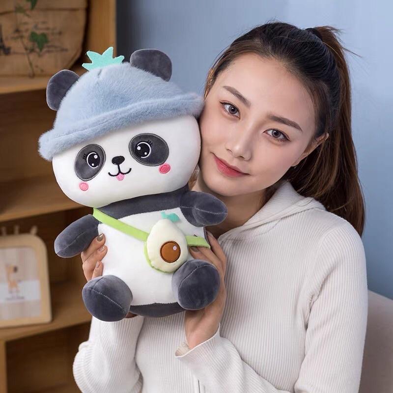 Gấu bông gấu trúc túi bơ xinh xắn, cao cấp mềm mịn