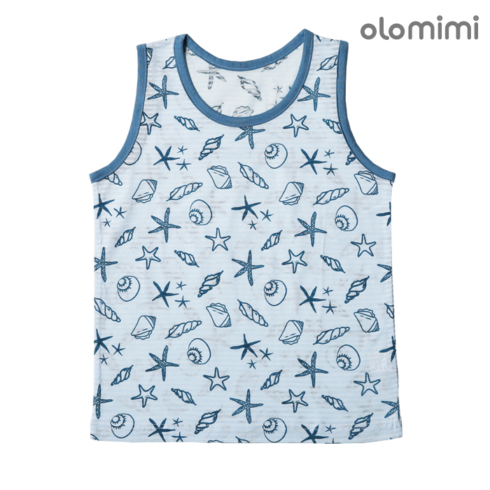 Áo ba lỗ Olomimi Hàn Quốc Sea Stars - 100% cotton