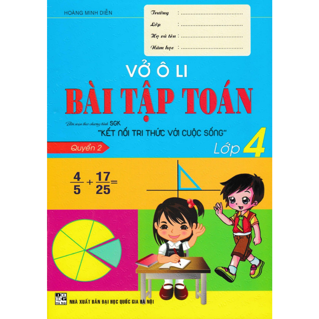 Vở Ô Li Bài Tập Toán Lớp 4 - Quyển 2