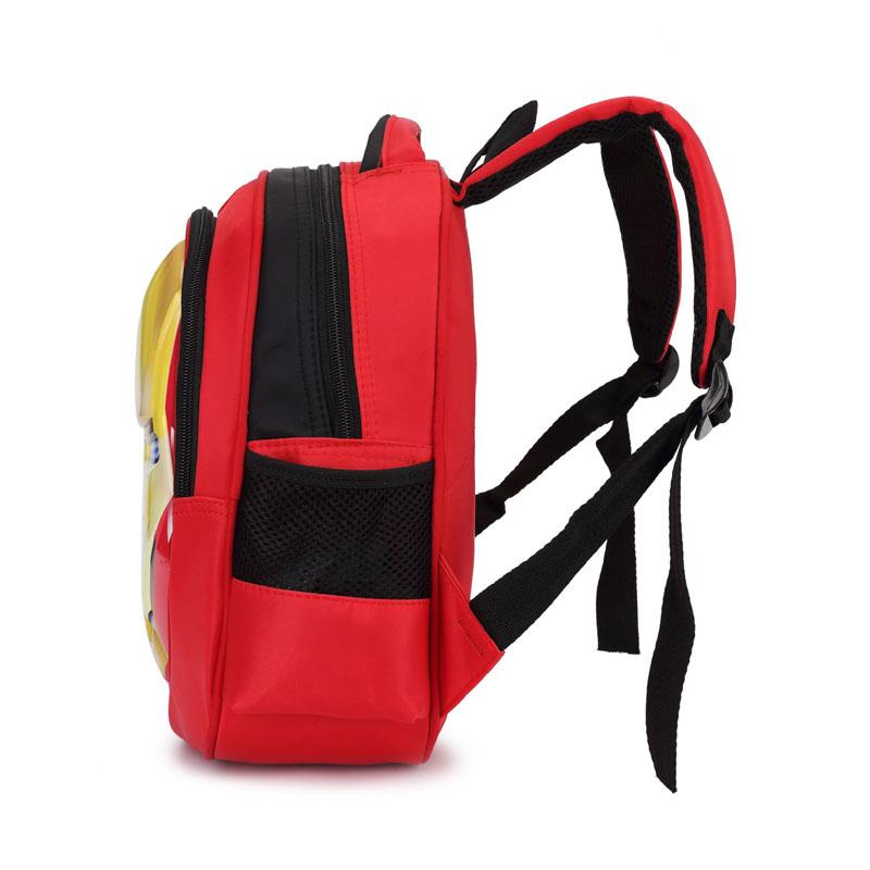 3D Người Sắt Sinh Bé Trai Gái Schoolbag Thanh Thiếu Niên Cao Cấp Hoạt Hình Ba Lô Trẻ Em Chống Nước Du Lịch