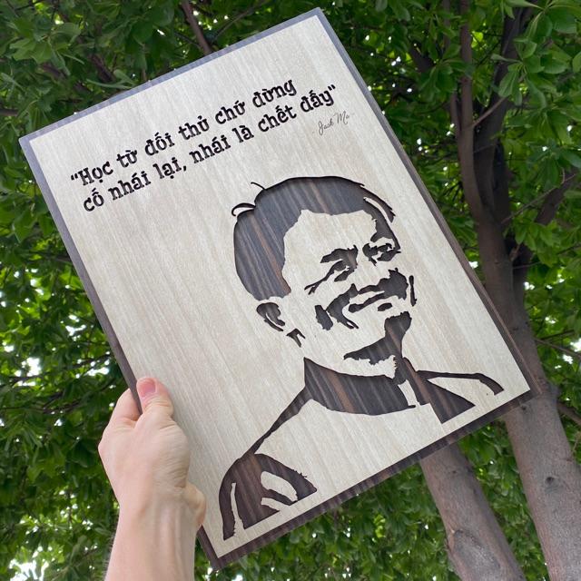 Tranh tường tạo động lực sức mạnh câu nói hay của Jack Ma TBIG046 nâng cao tinh thần học hỏi sáng tạo