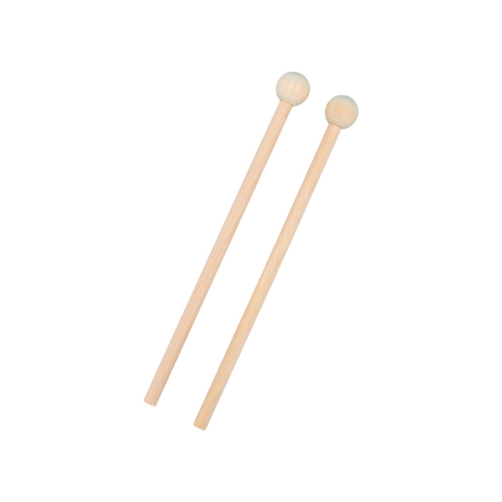 2x Percussion Mallets Lightweight Musical Parts for Chime Glockenspiel Bells