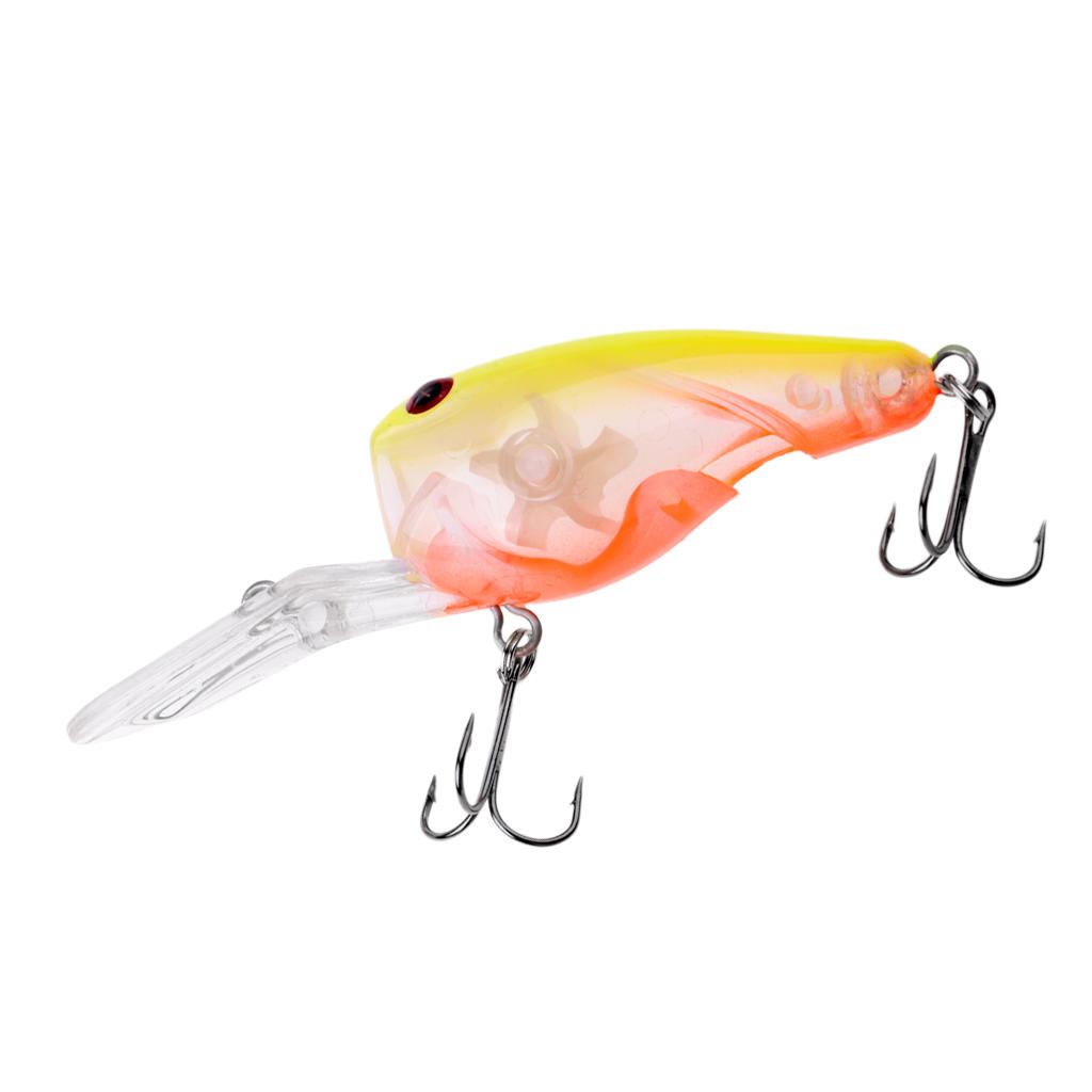 Fishing Lures Hard Bait Vivid Crankbait with Treble Hook 9cm/11.5g