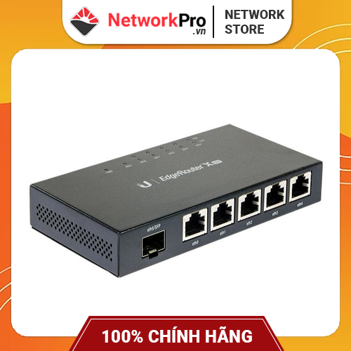 Router Ubiquiti EdgeRouter X SFP có cổng quang (ER-X-SFP) | Hàng Chính Hãng