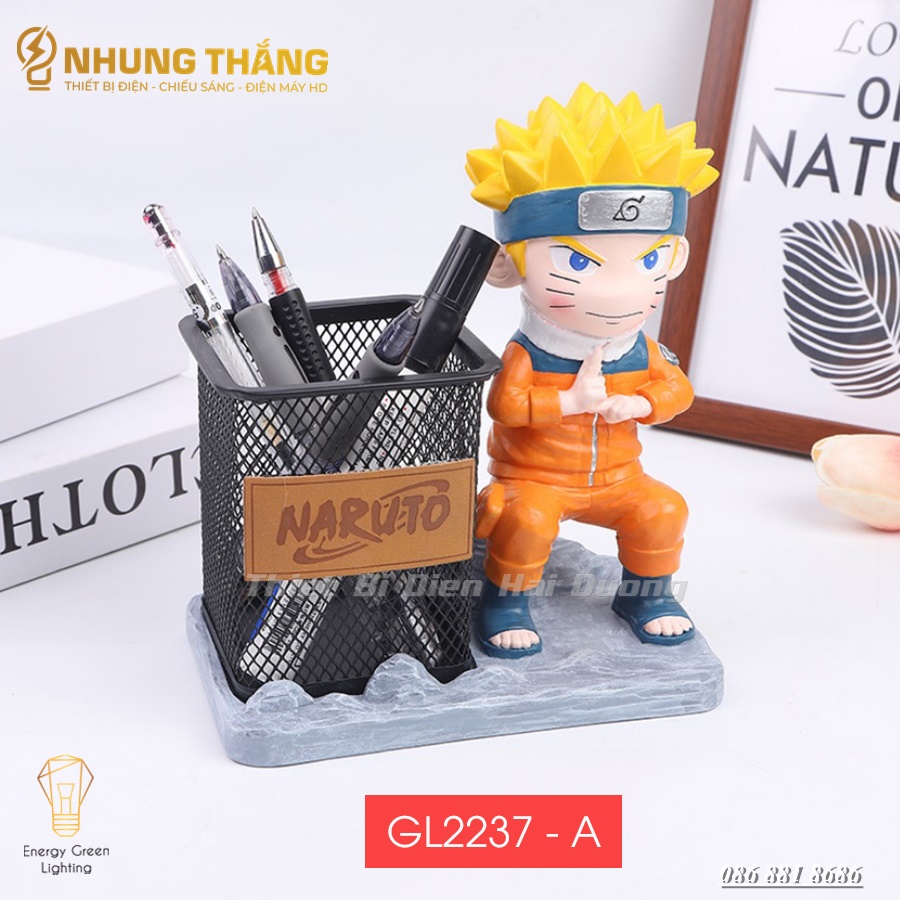 Ống Đựng Bút Siêu Dễ Thương Mô Hình Naruto Niệm Chú GL2237 - Trang Trí Căn Phòng Decor Vintage