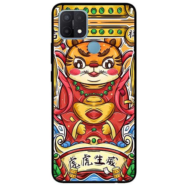 Ốp lưng dành cho Oppo A15 / A15s - Hổ Ôm Vàng