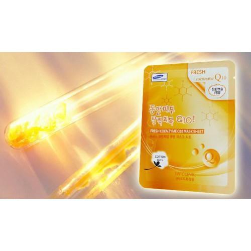Combo 5 Mặt nạ bổ sung Collagen 3W Clinic Fresh Coenzyme Q10 Mask Sheet 23ml x 5
