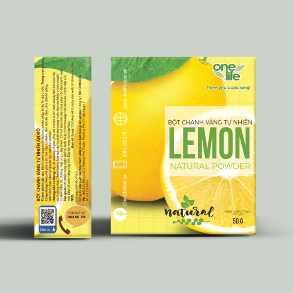Bột Chanh Vàng OneLife hộp 50g