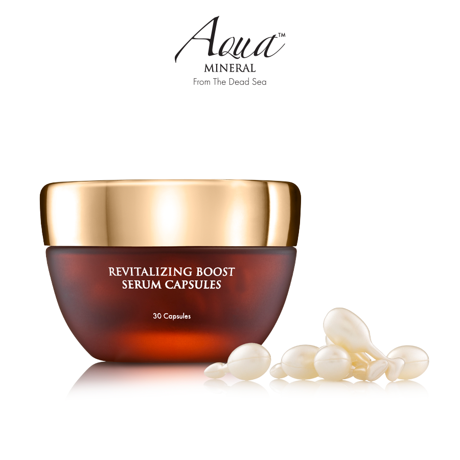 Serum phục hồi trẻ hóa da mặt Aqua Mineral Revitalizing boost serum capsules