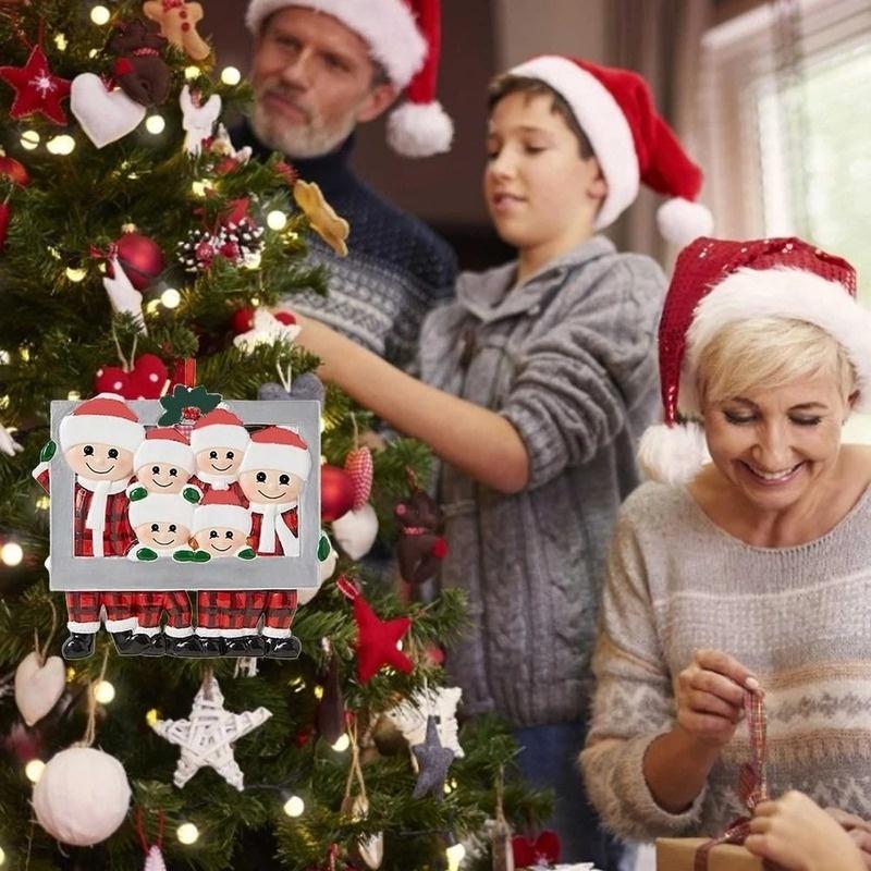 Khung Ảnh Trang Trí Hình Chủ Đề Giáng Sinh Cho 2-6 Người