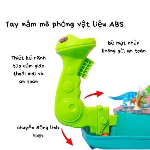 BỘ ĐỒ CHƠI ĐẠI CHIẾN KHỦNG LONG DINO SIÊU THÚ VỊ CO BÉ