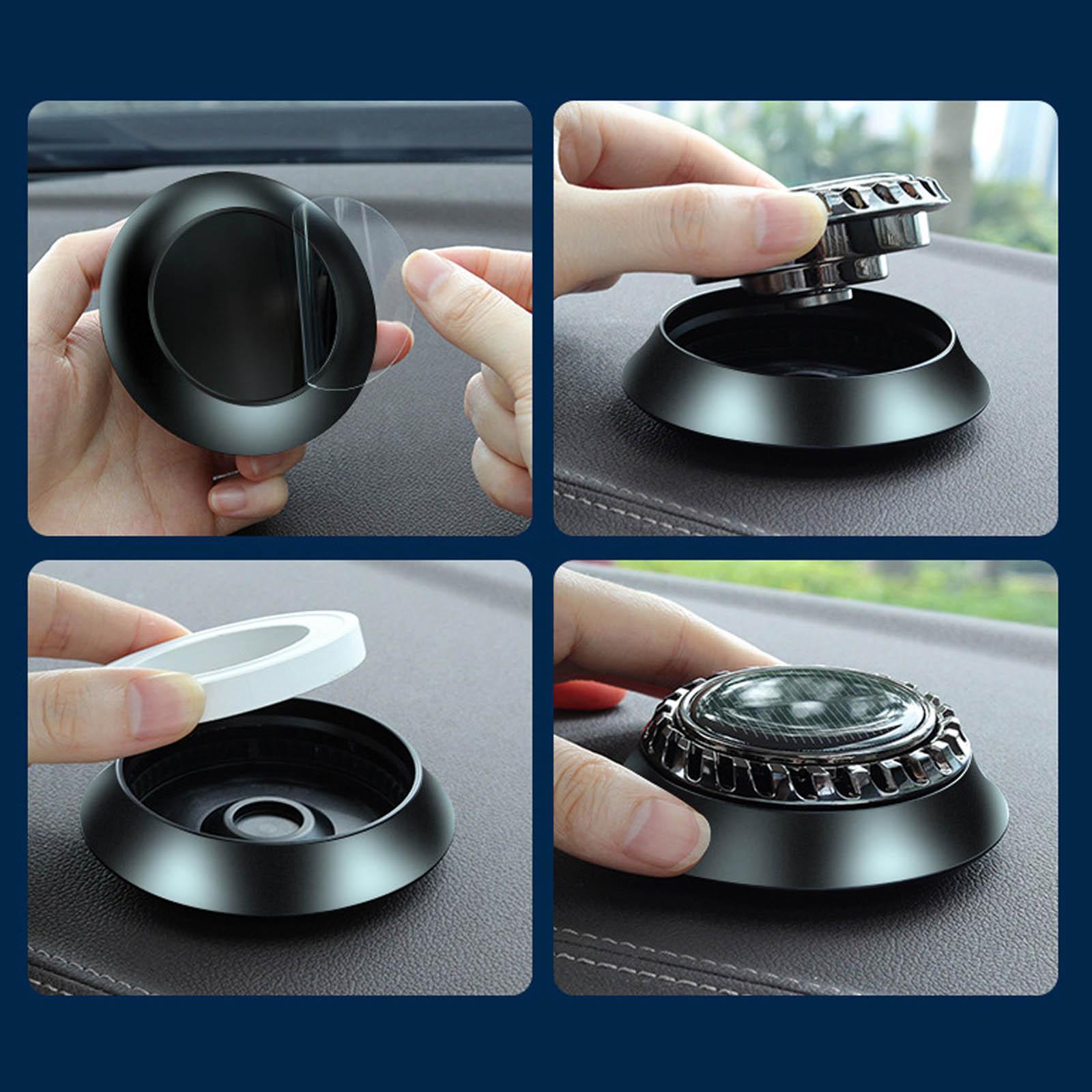 Solar Car Air Freshener Essential Oil Diffuser Car Aromatherapy Diffuser Fit for Home