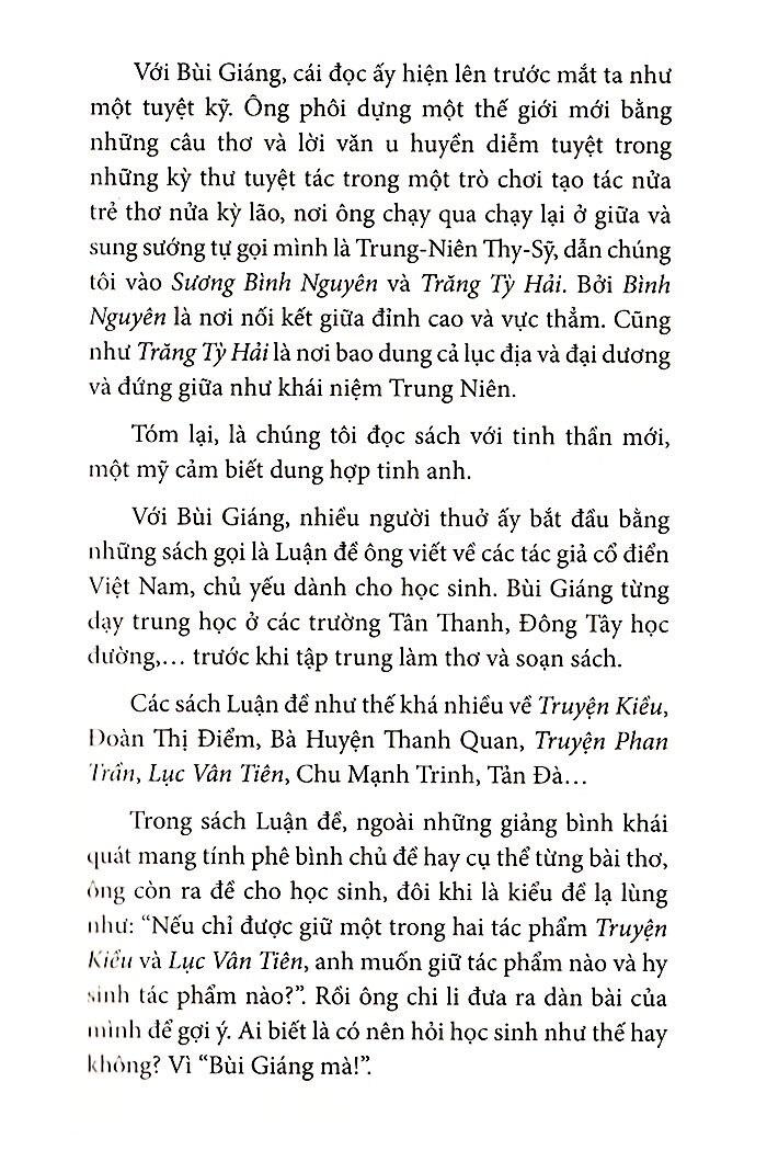 Bùi Giáng-Tuyển Tập Luận Đề