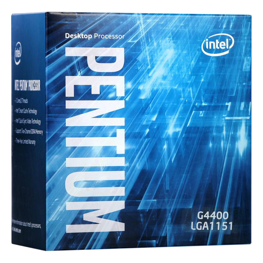 Bộ Vi Xử Lý CPU Intel Pentium G4400 (3.30Ghz/ 3MB) - Hàng Chính Hãng