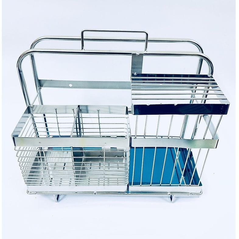 Kệ để đũa inox -Kệ cài dao, cài thớt