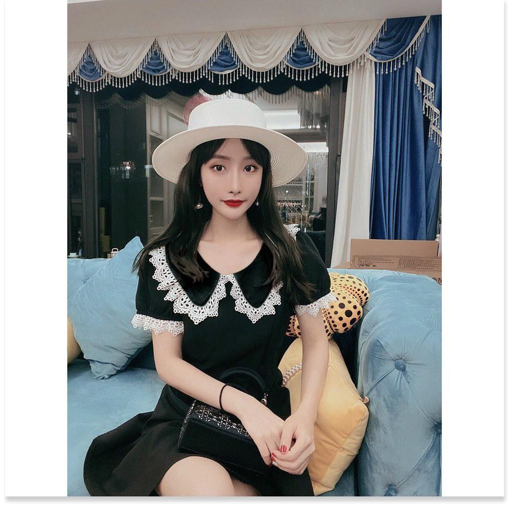 ĐẦM UMI PHỐI REN HỌA TIẾT ĐƠN GIẢN
