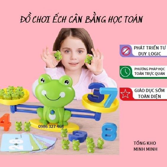 Đồ Chơi Montessori- Đồ Chơi Giáo Dục Thông Minh- Ếch/ Khỉ Cân Bằng Trọng Lượng Hỗ Trợ Trẻ Học Toán Và Phép Tính