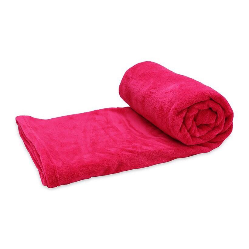 Mền tuyết NIN - Pinky Arrow (2 size) 1m3x2m, 1m6x2m 100% Microfiber, chăn hè cao cấp mát lạnh, chăn lông tuyết nhung kiểu dáng Hàn Quốc