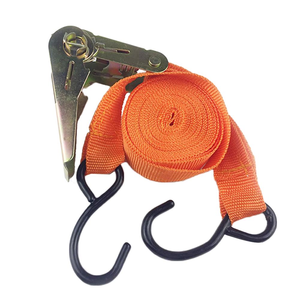 Xe Mạnh Mẽ Ratchet Thắt Lưng Dây Đeo Túi Hành Lý Hàng Hóa Đả Kích Khóa Kim Loại