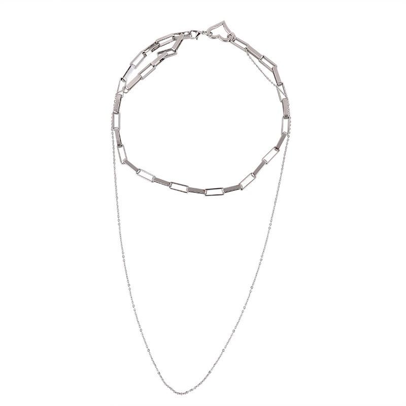 Vòng cổ choker đính hình Tim độc đáo cá tính